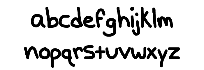 Papa Grape Font LOWERCASE