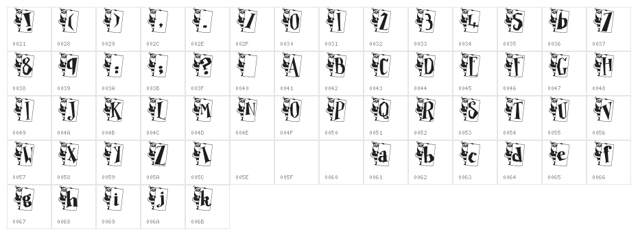 Papa Noel Character Map