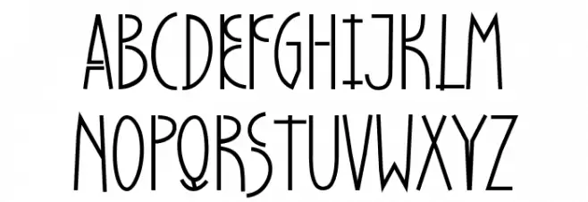 PapaKilo Light フォント 大文字