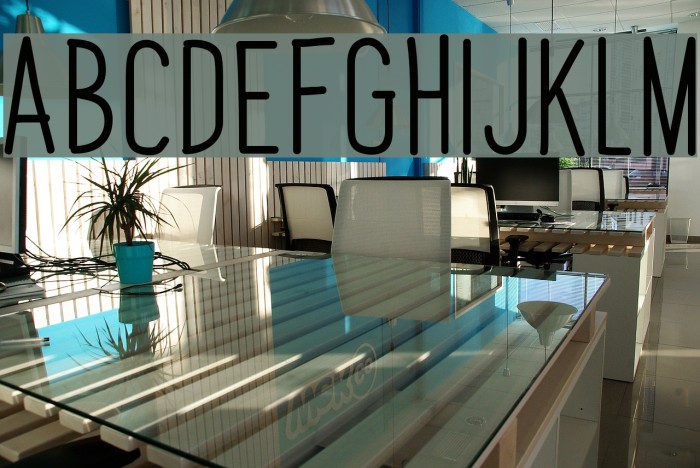 Papaya Sunrise Font examples