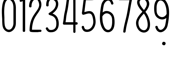 PapayaSunrise Font OTHER CHARS