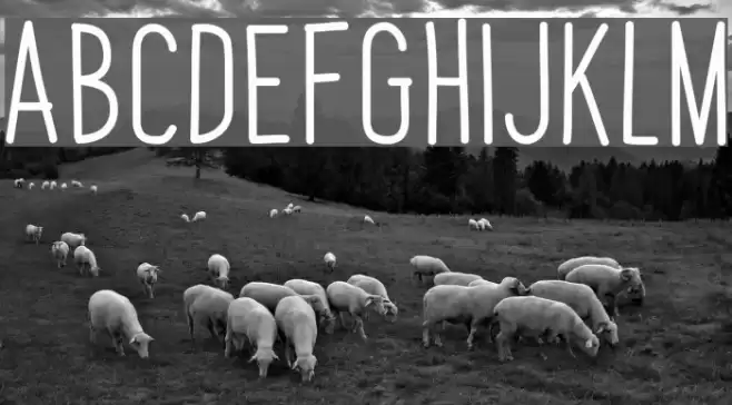 PapayaSunrise Font examples