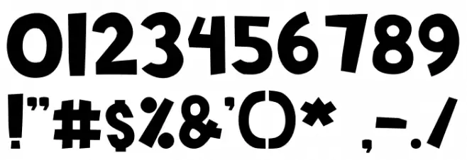 Papeco Schriftart Anderer Schreiben