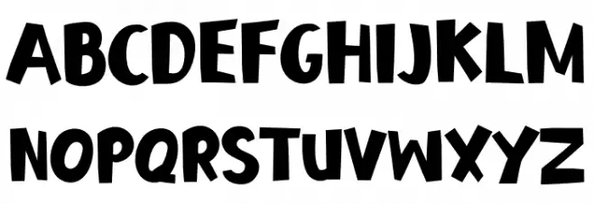 Papeco Schriftart Gro&szlig;