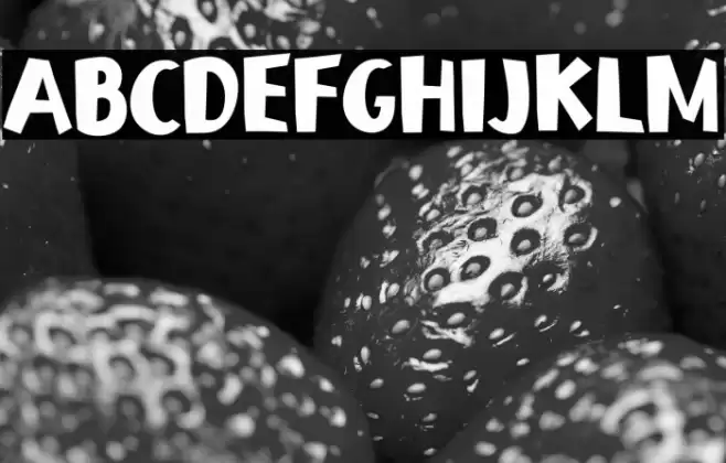 Papeco Schriftart examples