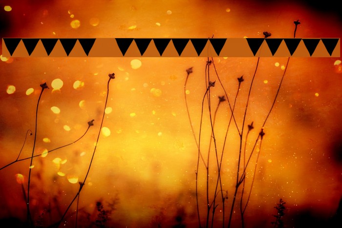 Paper Banner Black Font examples