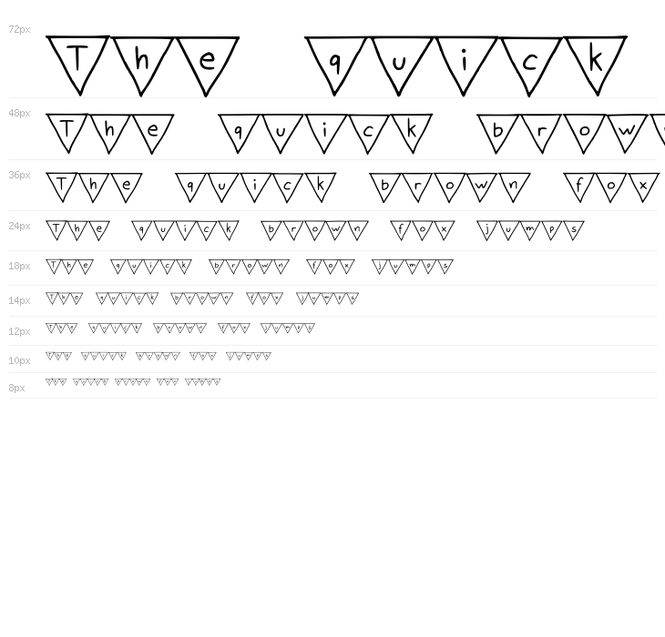 Paper Banner Regular Waterfall