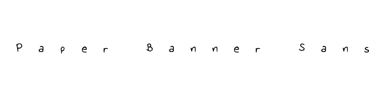 Paper Banner Sans  नि: शुल्क फ़ॉन्ट्स डाउनलोड