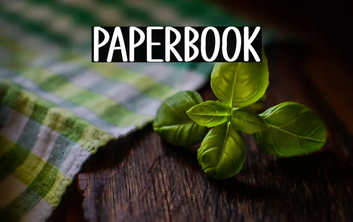 Paper Book Example 1