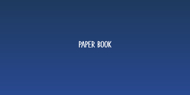 Paper Book Social Header