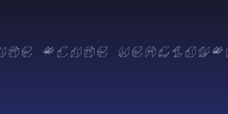 Paper Cube *cube version*Regular Social Header