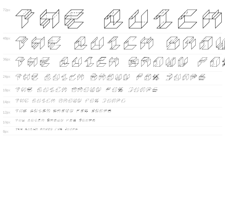 Paper Cube *cube version*Regular Waterfall