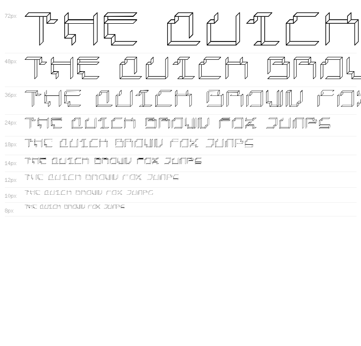 Paper Cube paperRegular Waterfall