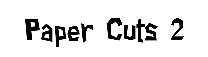 Paper cuts 2. Paper Cuts парный шрифт.