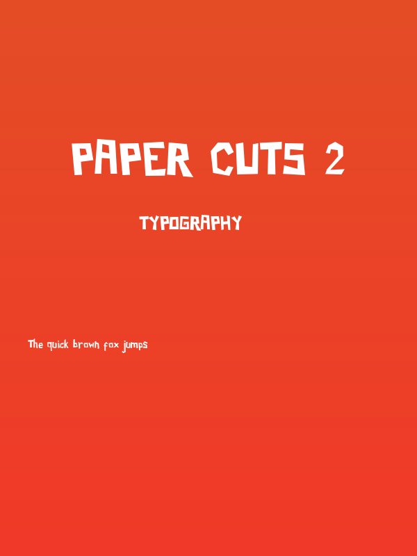 Paper Cuts 2 Poster