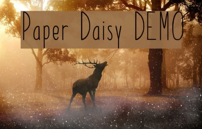 Paper Daisy DEMO Example 1