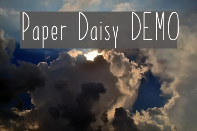 Paper Daisy DEMO Example 2