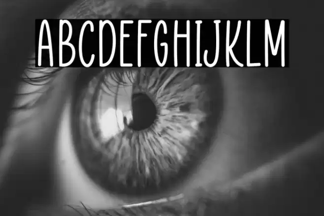 Paper Flowers Font examples