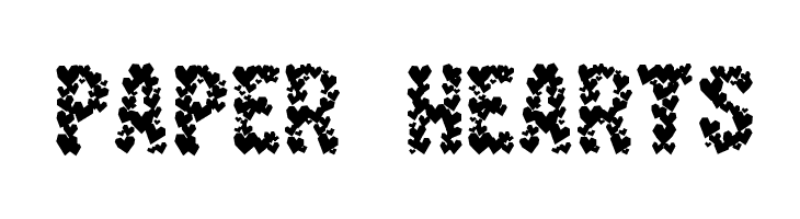 Paper Hearts Font