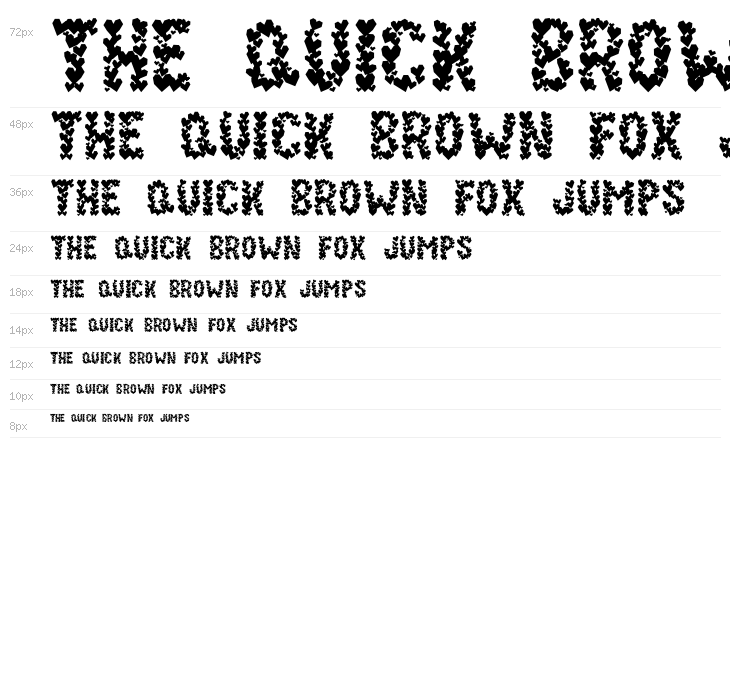 Paper Hearts Waterfall