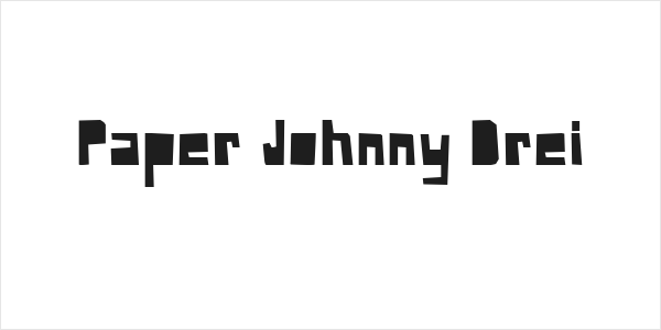 Paper Johnny Drei Logo