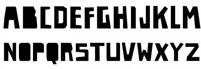 Paper Johnny Zwei Schriftart Groß