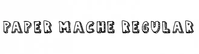 Paper Mache Regular  免费字体下载
