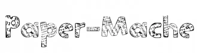Paper-Mache  Frei Schriftart Herunterladen
