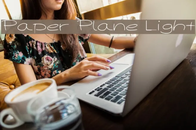 Paper Plane Light Example 1