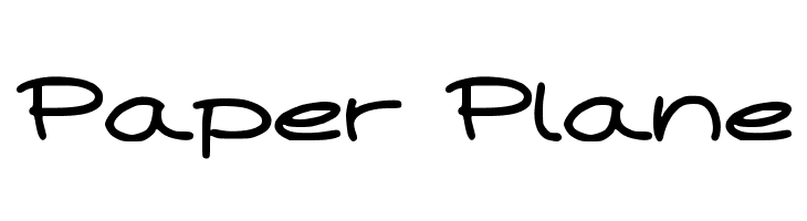 Paper Plane لخطوط تنزيل