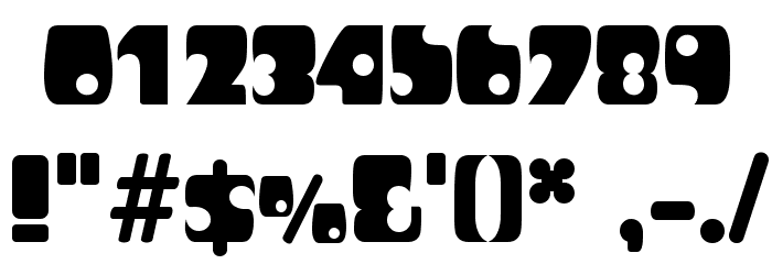 Paper Punch Font OTHER CHARS