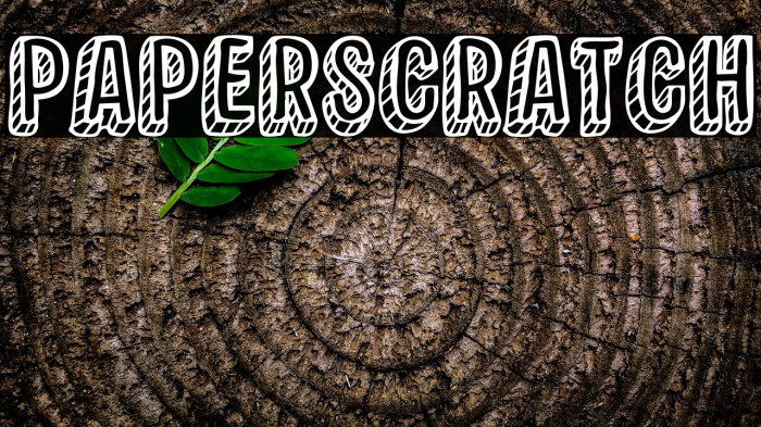 Paper Scratch Example 1