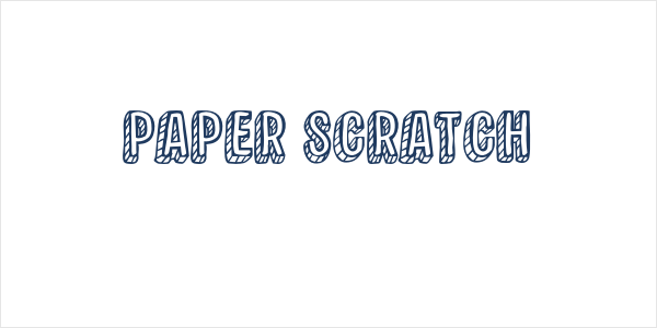 Paper Scratch Logo