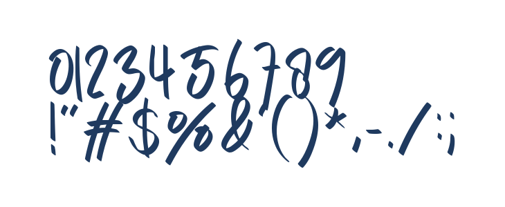 Paper Signature Other Characters