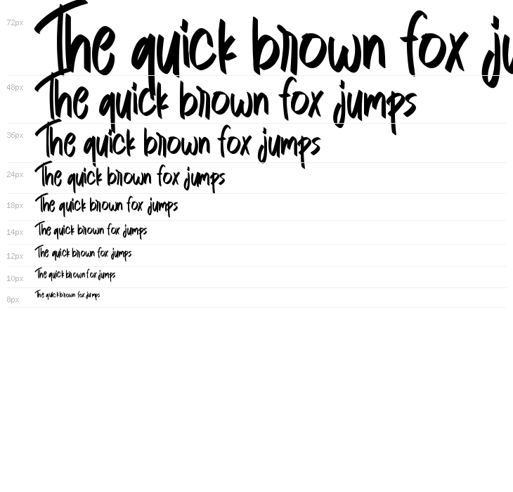 Paper Signature Waterfall