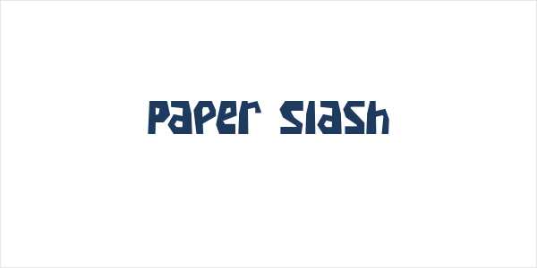 Paper Slash Logo