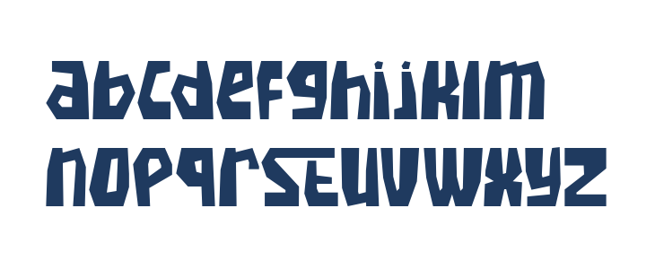 Paper Slash Lowercase