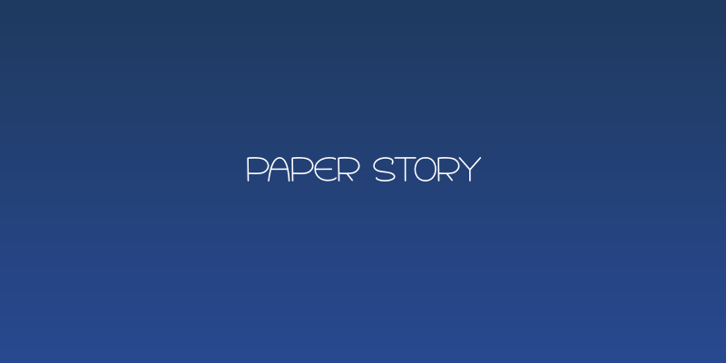 Paper Story Social Header