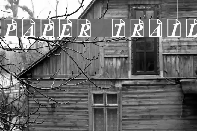 Paper Trail Font examples