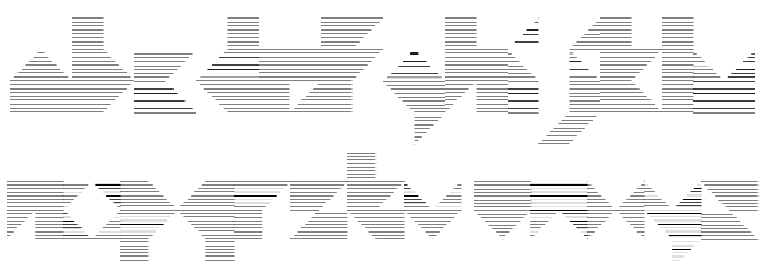 Paper UltraLight Font LOWERCASE