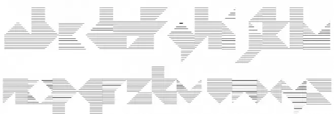 Paper UltraLight Schriftart Kleinbuchstaben