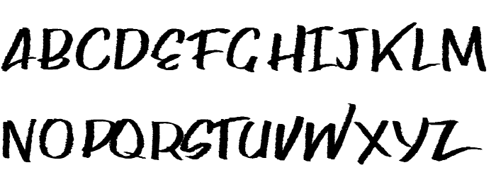 Paper rib reg Font UPPERCASE