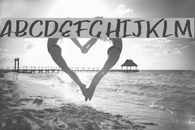 Paper rib reg Font examples