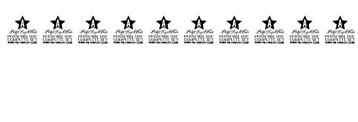 Paper rib Font OTHER CHARS