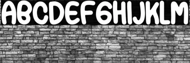 PaperCandy Font examples