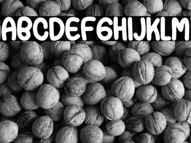 PaperCandy Font examples