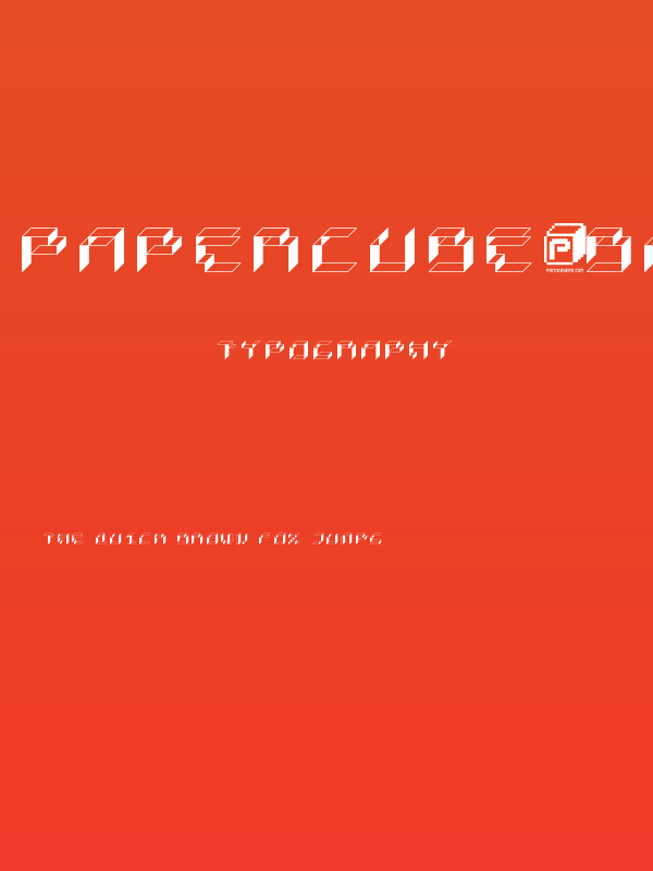 PaperCube-Box Poster