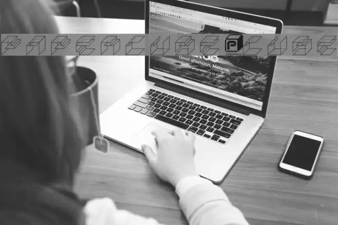 PaperCube-Cube Font examples