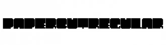 PaperCut-Regular  baixar fontes gratis