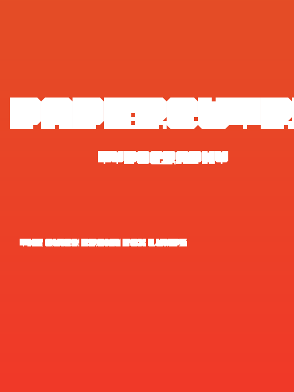 PaperCut-Regular Poster